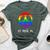 St Petersburg Florida St Pete Lgbtq Gay Pride Lgbt Rainbow Bella Canvas T-shirt Heather Forest