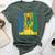 St Vincent And The Grenadines Retro 70S 80S Vintage Bella Canvas T-shirt Heather Forest