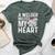 A Welder Melted My Heart Outfit For Wife Girlfriend Bella Canvas T-shirt Heather Forest