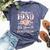 85 Year Old Made In 1939 Floral 85Th Birthday Women Bella Canvas T-shirt Heather Navy