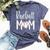 Baseball Mom Heart For Sports Moms Bella Canvas T-shirt Heather Navy