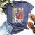 Chicken Daddy Rooster Farmer Fathers Day For Men Bella Canvas T-shirt Heather Navy
