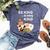 Cute Be Kind To Every Kind Animal Lover Vegetarian Bella Canvas T-shirt Heather Navy