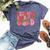 Feeling Berry Good Strawberry Festival Season Girls Bella Canvas T-shirt Heather Navy