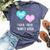 Gender Reveal Boy Or Girl You'll Rock Daddy's World Bella Canvas T-shirt Heather Navy