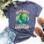Go Planet Its Your Earth Day Retro Vintage For Men Bella Canvas T-shirt Heather Navy