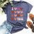I Heart Love You Valentine Couple Matching Kid Bella Canvas T-shirt Heather Navy