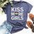 Kiss More Girls Lesbian Pride Lgbtq Pride Month Queer Bella Canvas T-shirt Heather Navy