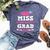 Lil Miss Kindergarten Grad Last Day Of School Graduation Bella Canvas T-shirt Heather Navy