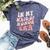 In My Maid Of Honor Era Groovy Bridesmaid Wedding Party Cute Bella Canvas T-shirt Heather Navy