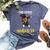 Second 2Nd Grade Nailed It Graduated Black Boy Class Of 2022 Bella Canvas T-shirt Heather Navy