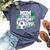 Soccer Birthday Birthday Mom Boys Soccer Birthday Bella Canvas T-shirt Heather Navy