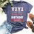 Titi Of The Berry First Birthday Girl Sweet Strawberry Bday Bella Canvas T-shirt Heather Navy