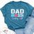 Dad 2024 Loading A Girl Or A Boy Baby Pregnancy Announcement Bella Canvas T-shirt Heather Deep Teal