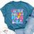Groovy In My Autism Mom Era Autism Awareness Day Womens Bella Canvas T-shirt Heather Deep Teal
