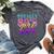 80'S Girl Birthday Party Costume Retro Vintage Women Bella Canvas T-shirt Heather Dark Grey