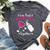 Our First Together Matching First Time Mom Bella Canvas T-shirt Heather Dark Grey