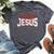 Team Jesus Christian Faith Pray God Religious Bella Canvas T-shirt Heather Dark Grey