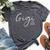 Gigi Est 2024 Gigi To Be New Grandma Bella Canvas T-shirt Heather Dark Grey