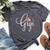 Gigi Flowers & Butterfly Fun For Grandma Grandmother Bella Canvas T-shirt Heather Dark Grey