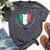 Italian Nurse Doctor National Flag Colors Of Italy Medical Bella Canvas T-shirt Heather Dark Grey