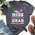 Lil Miss Kindergarten Grad Tie Dye Last Day Graduation Bella Canvas T-shirt Heather Dark Grey