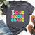 Peace Out 2Nd Grade Graduation Class 2024 Last Day Of School Bella Canvas T-shirt Heather Dark Grey