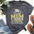 Proud Mom Of 5Th Grade Graduate 2024 Elementary Graduation Bella Canvas T-shirt Heather Dark Grey