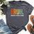 Retro Bruh Formerly Known As Mom Mother's Day Bella Canvas T-shirt Heather Dark Grey