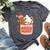 Retro Groovy Merry & Bright Gingerbread Christmas Cute Santa Bella Canvas T-shirt Heather Dark Grey