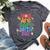 You Are Safe With Me Gay Pride Ally Rainbow Bella Canvas T-shirt Heather Dark Grey