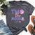 Two The Moon Birthday Outfit Girl 2 Year Old 2Nd Birthday Bella Canvas T-shirt Heather Dark Grey