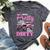 Utv Girls Sittin Pretty And Ridin-Dirty Sxs Bella Canvas T-shirt Heather Dark Grey