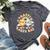 Wave Groovy Happy Earth Day 2024 Make Earth Day Every Day Bella Canvas T-shirt Heather Dark Grey
