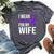 I Wear Purple For My Wife Lupus Warrior Lupus Bella Canvas T-shirt Heather Dark Grey