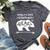 World's Best Grandma Bear For Grandmothers Bella Canvas T-shirt Heather Dark Grey