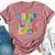 In My Autism Awareness Era Support Puzzle Be Kind Groovy Bella Canvas T-shirt Heather Mauve
