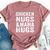 Chicken Nugs And Mama Hugs Toddler For Chicken Nugget Lover Bella Canvas T-shirt Heather Mauve