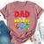 Dad And Mom Birthday Boy Gorilla Game Family Matching Bella Canvas T-shirt Heather Mauve