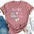 My First Mother's Day For New Mom Mother Pregnancy Tie Dye Bella Canvas T-shirt Heather Mauve