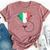 Italian Nurse Doctor National Flag Colors Of Italy Medical Bella Canvas T-shirt Heather Mauve