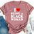 I Love Being A Black Woman Black History Month Women Bella Canvas T-shirt Heather Mauve