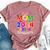 Proud Mom Of A 2024 Pre-K Graduate Senior Family Bella Canvas T-shirt Heather Mauve