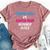 Super Dad Vs Super Mom Winner Baby For New Parents Bella Canvas T-shirt Heather Mauve