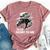 Talk Derby To Me Derby Day 2024 Horse Racing For Women Bella Canvas T-shirt Heather Mauve