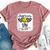 That's My Son Out There Number 69 Softball Mom & Dad Bella Canvas T-shirt Heather Mauve
