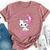 Total Solar Eclipse April 8 2024 Cat Boy Girl Bella Canvas T-shirt Heather Mauve