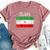 Vintage Iran Iranian Flag Pride Bella Canvas T-shirt Heather Mauve