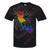 California Lgbtq Gay Lesbian Pride Rainbow Flag Tie-Dye T-shirts Black Tie-Dye