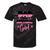 Dad And Mom Of The Birthday Girl Family Matching Party Tie-Dye T-shirts Black Tie-Dye